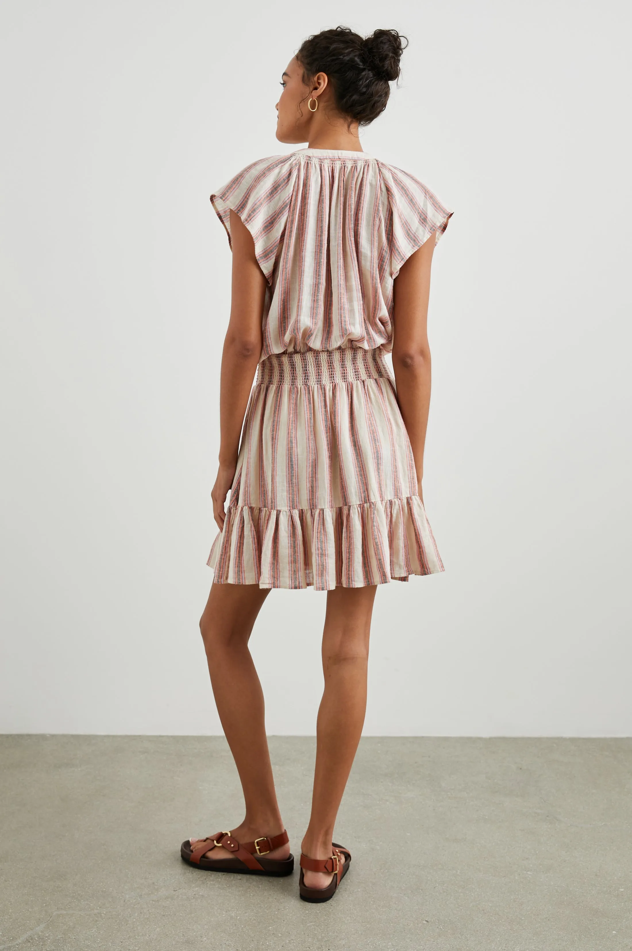AUGUSTINE DRESS - CAMINO STRIPE