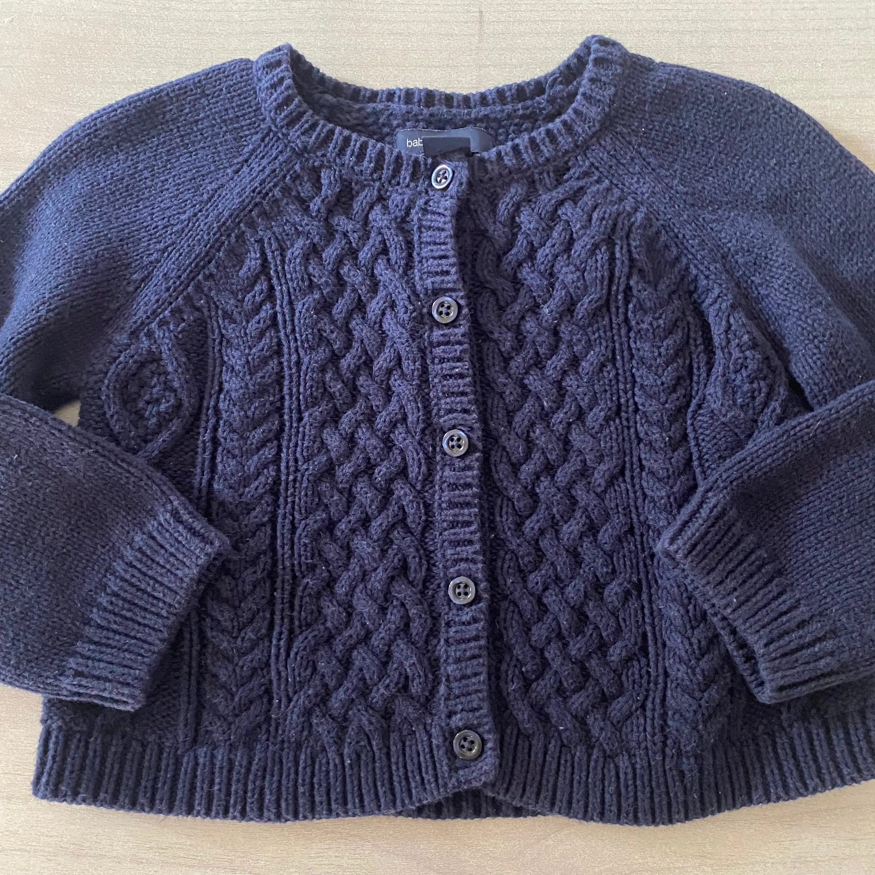 Baby Gap Navy Blue Cardigan Sweater