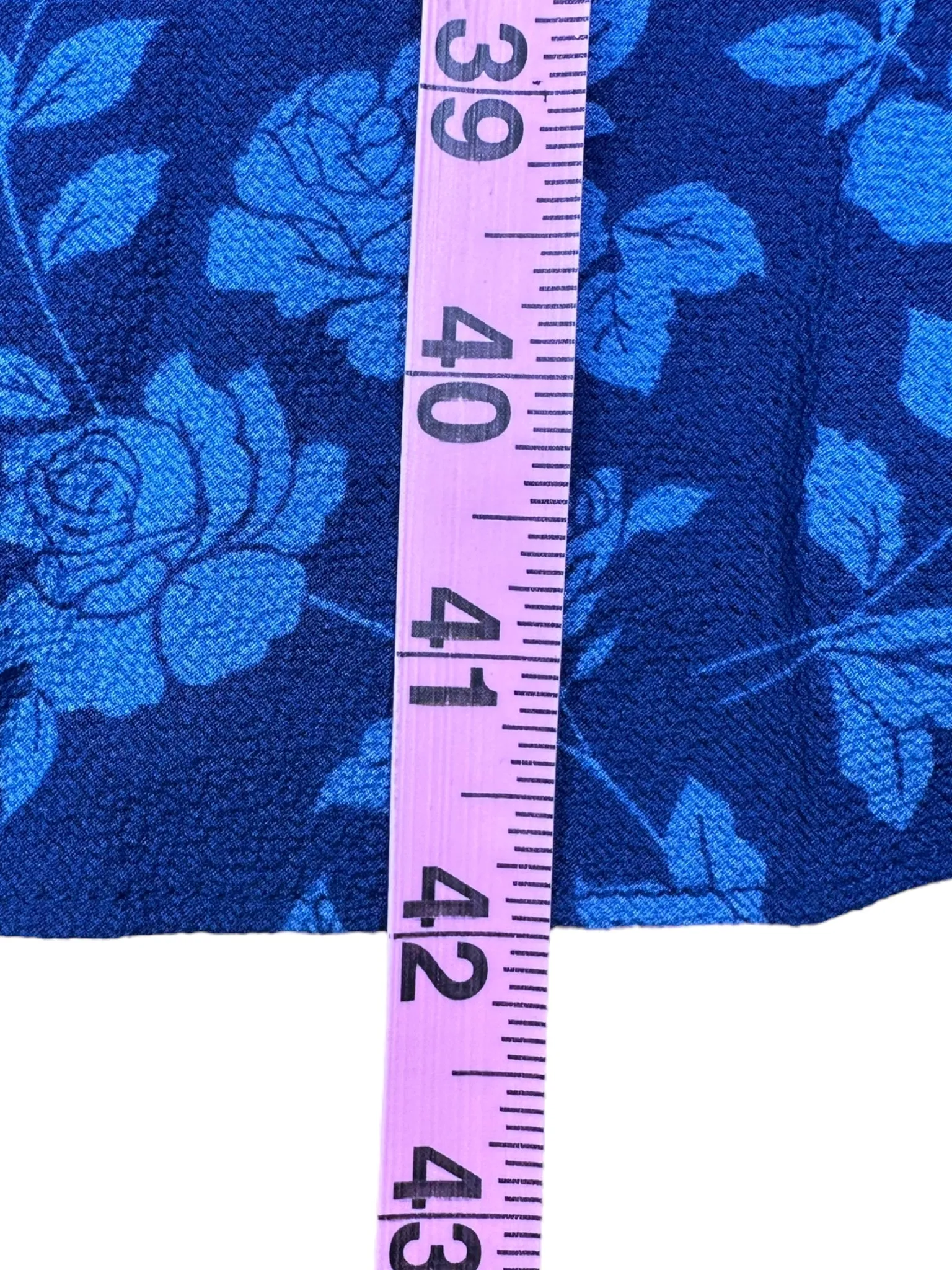bcbg Paris Blue Floral Print Maxi Dress Size S