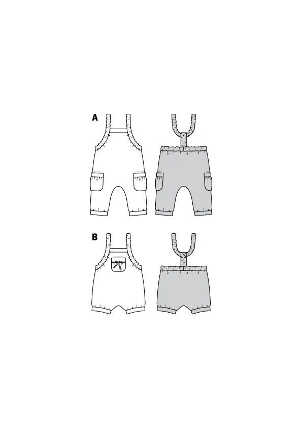 BD9337 Baby's Bidded Trousers