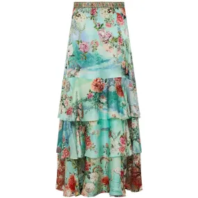 Camilla- Tiered Ruffle Skirt