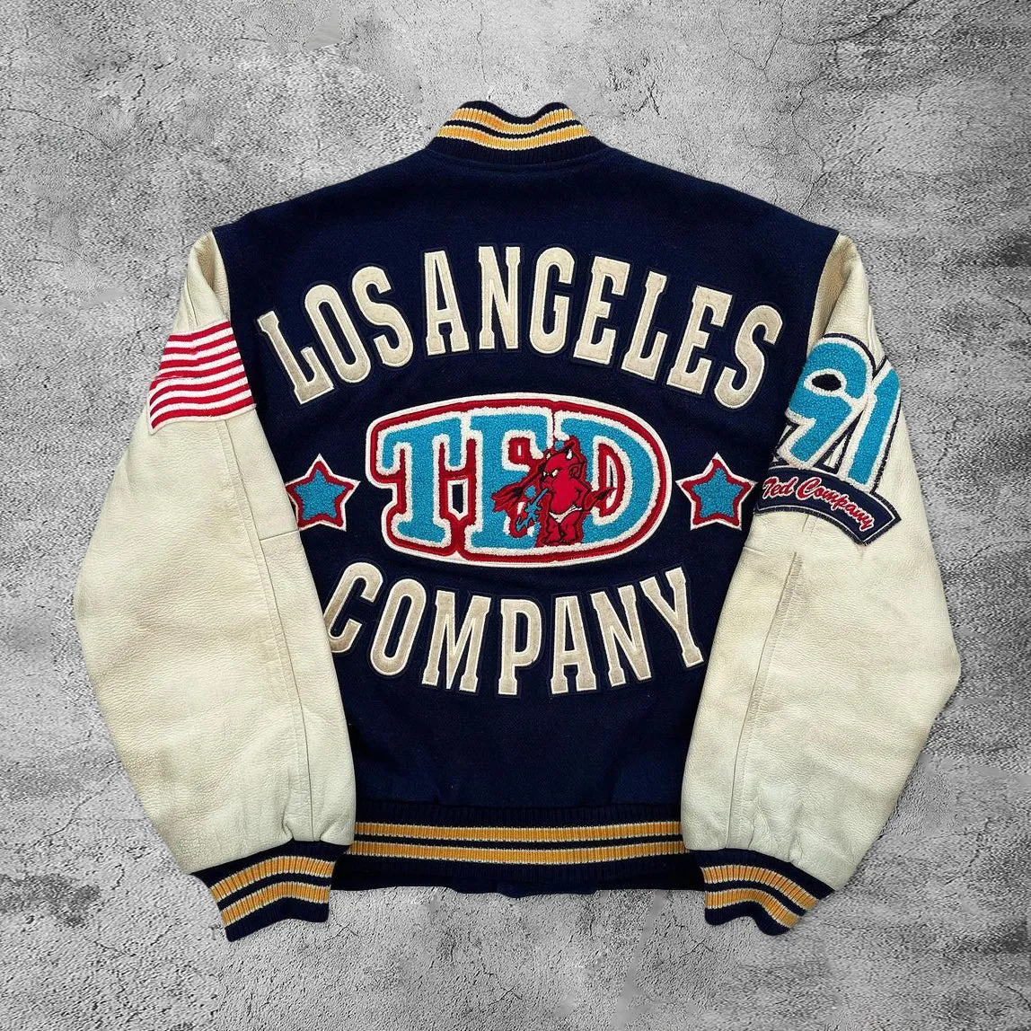 Casual spitfire rugby baseball jacket