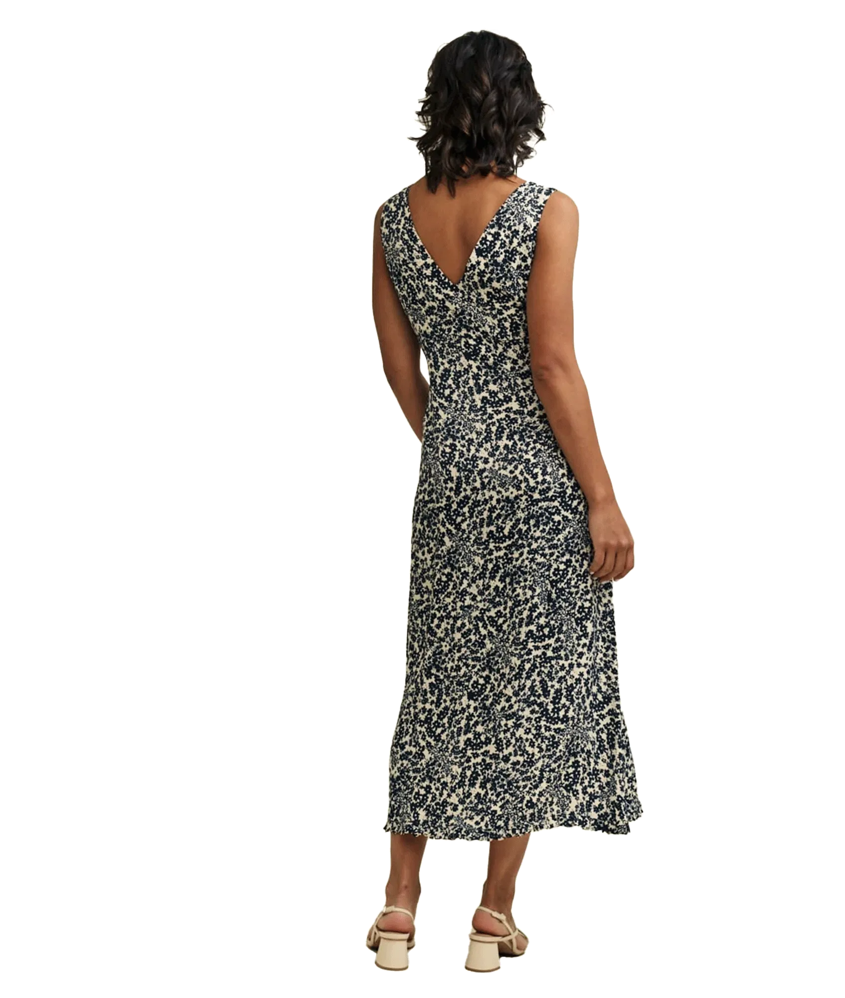 Ditsy Floral Clio Midi Dress - Multi