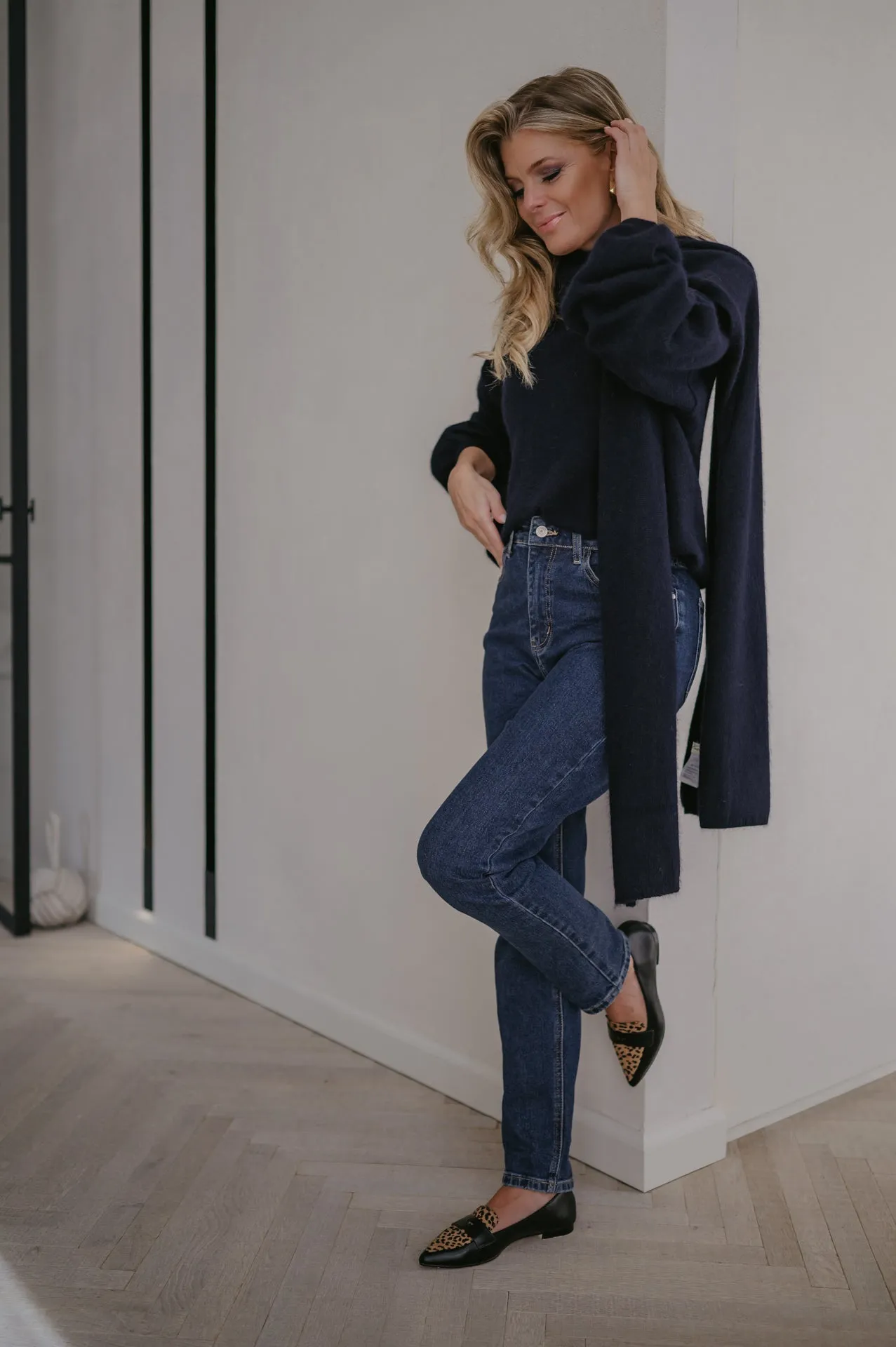 Dolente scarf I Dark Blue