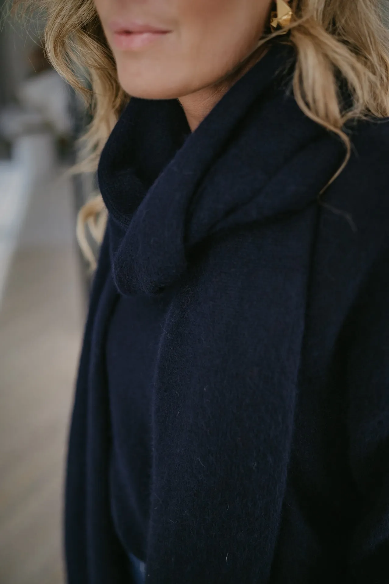 Dolente scarf I Dark Blue