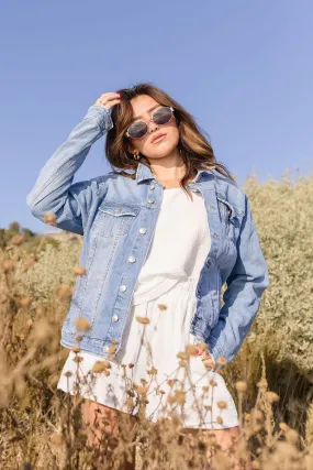 Dominique Denim Jacket Medium Wash