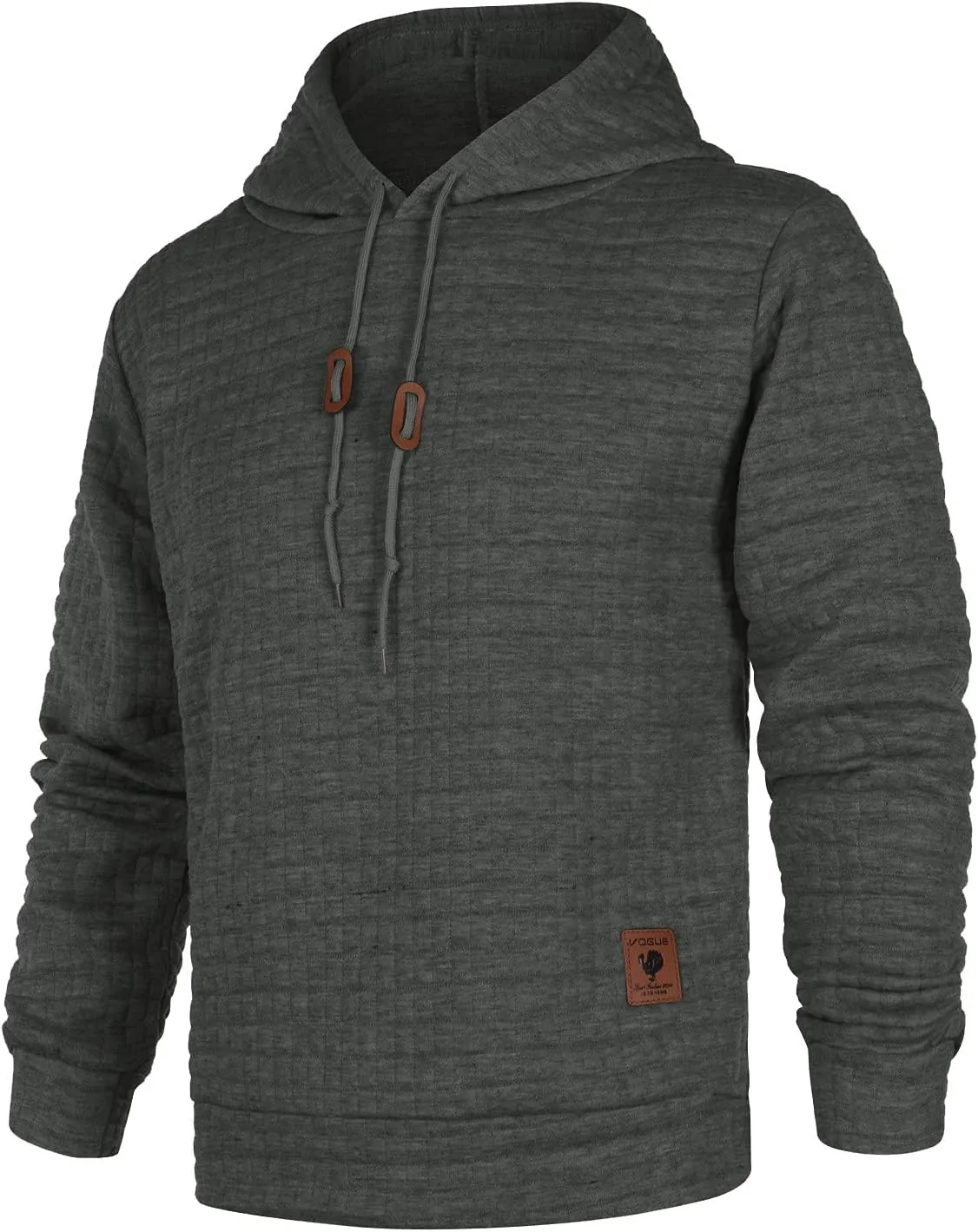 DuDubaby Men's Winter Casual Hoodie Warm Long Sleeves Sweatshirt Coat Jacket Sweater
