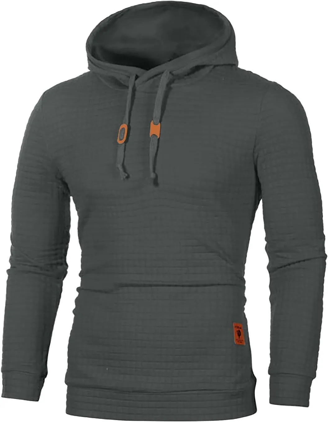 DuDubaby Men's Winter Casual Hoodie Warm Long Sleeves Sweatshirt Coat Jacket Sweater