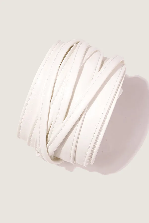 Elegant Soft Lace-up Belt