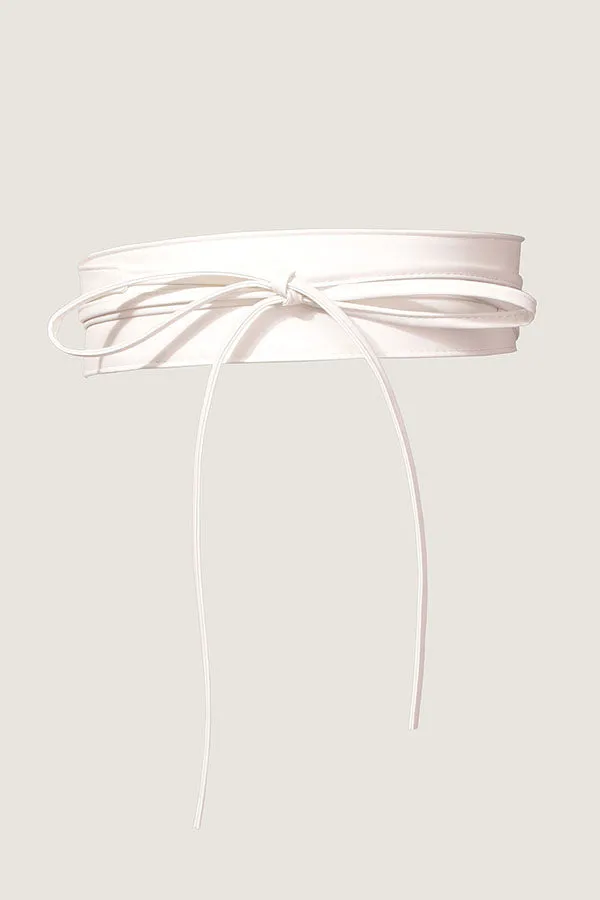Elegant Soft Lace-up Belt