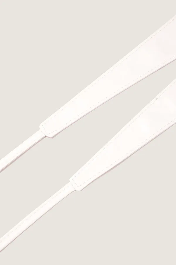 Elegant Soft Lace-up Belt