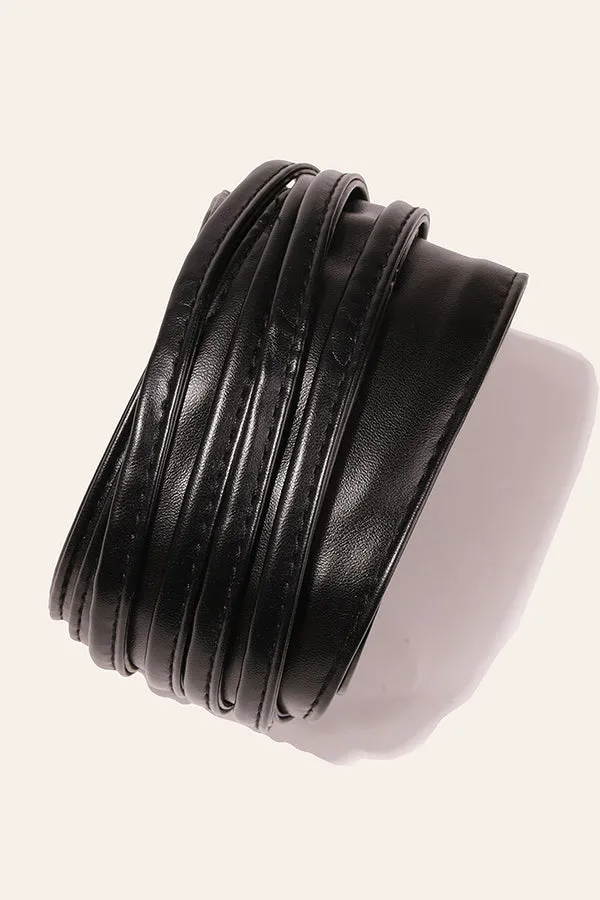 Elegant Soft Lace-up Belt