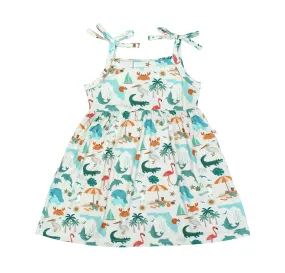 Explore Florida Souvenir Bamboo Kids Sundress
