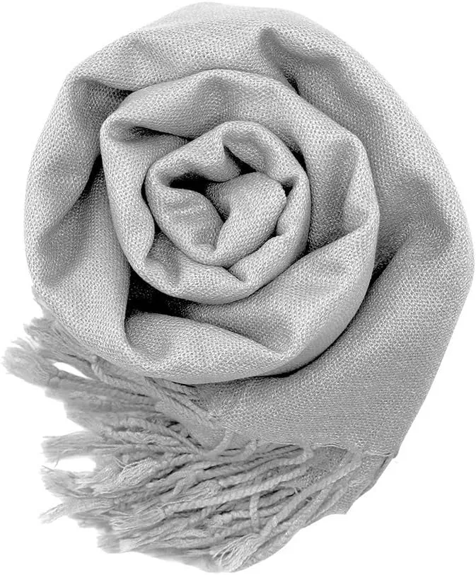 GEARONIC TM Women's Soft Pashmina Scarf Winter Shawl Wrap Scarves Lady Fashion in Solid Colors
