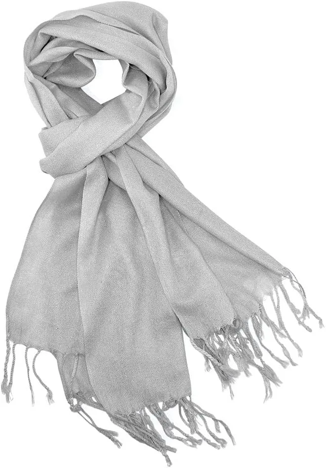 GEARONIC TM Women's Soft Pashmina Scarf Winter Shawl Wrap Scarves Lady Fashion in Solid Colors