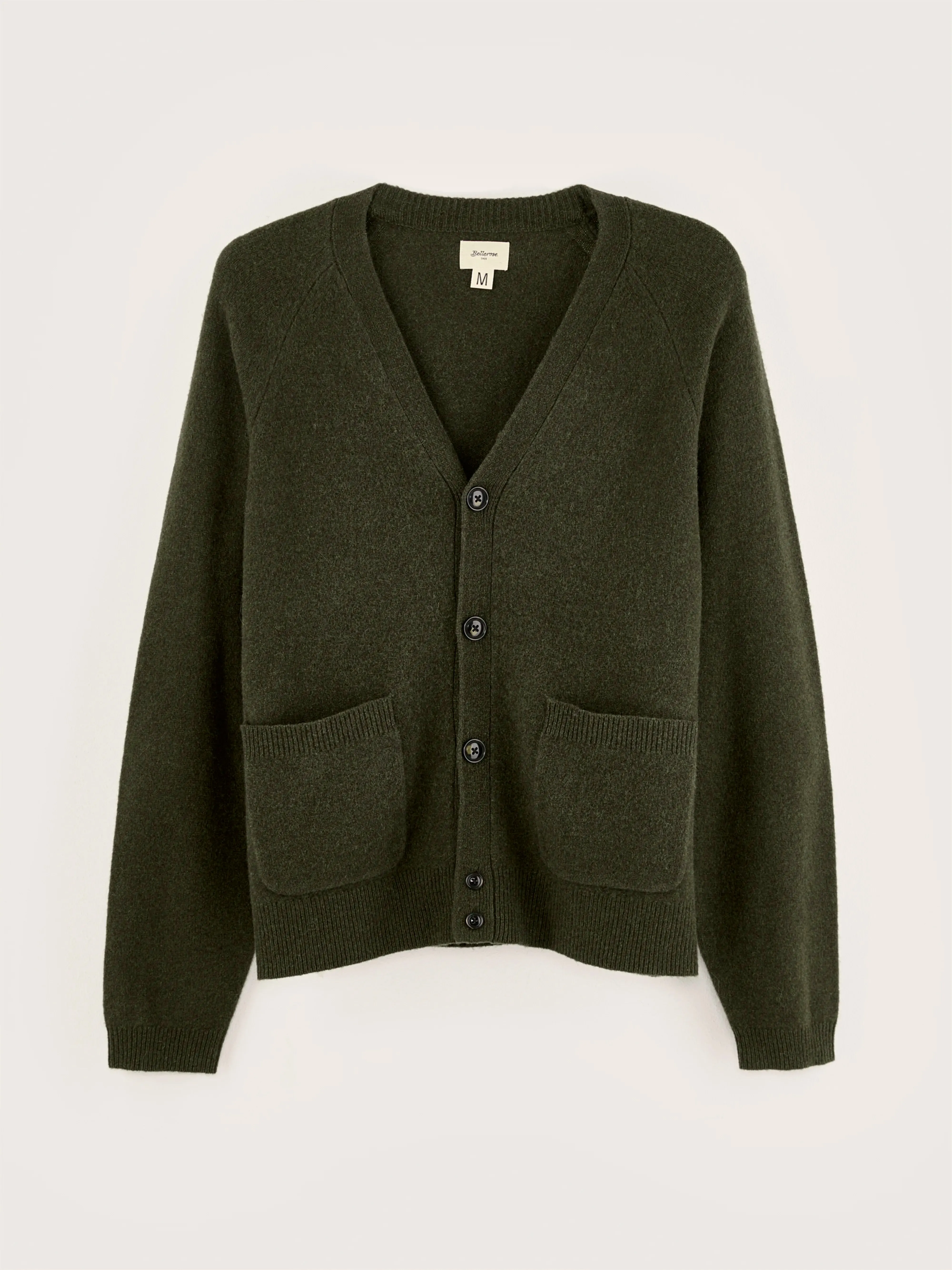 Geican v-neck cardigan (242 / M / MILITARY)