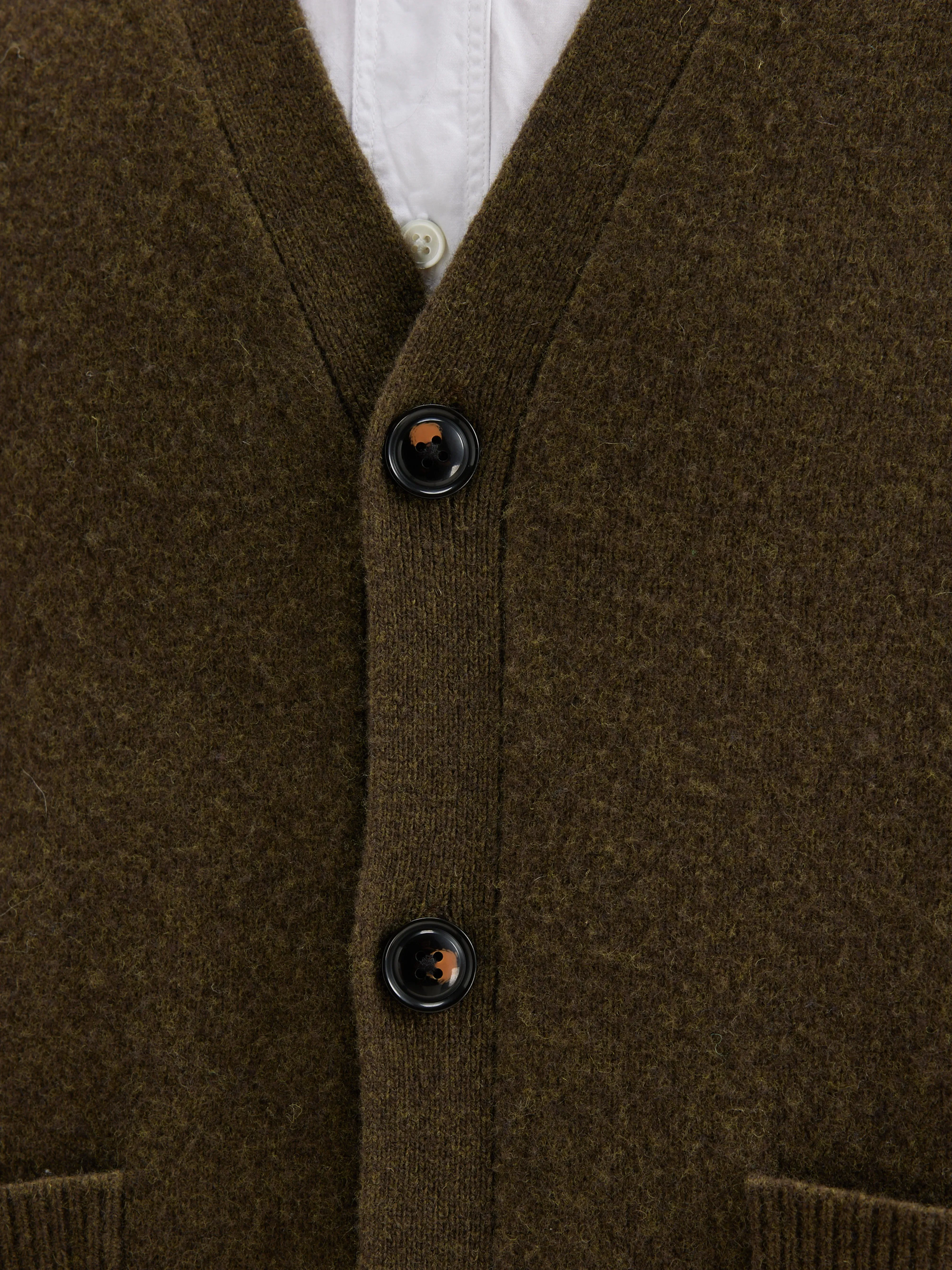 Geican v-neck cardigan (242 / M / MILITARY)