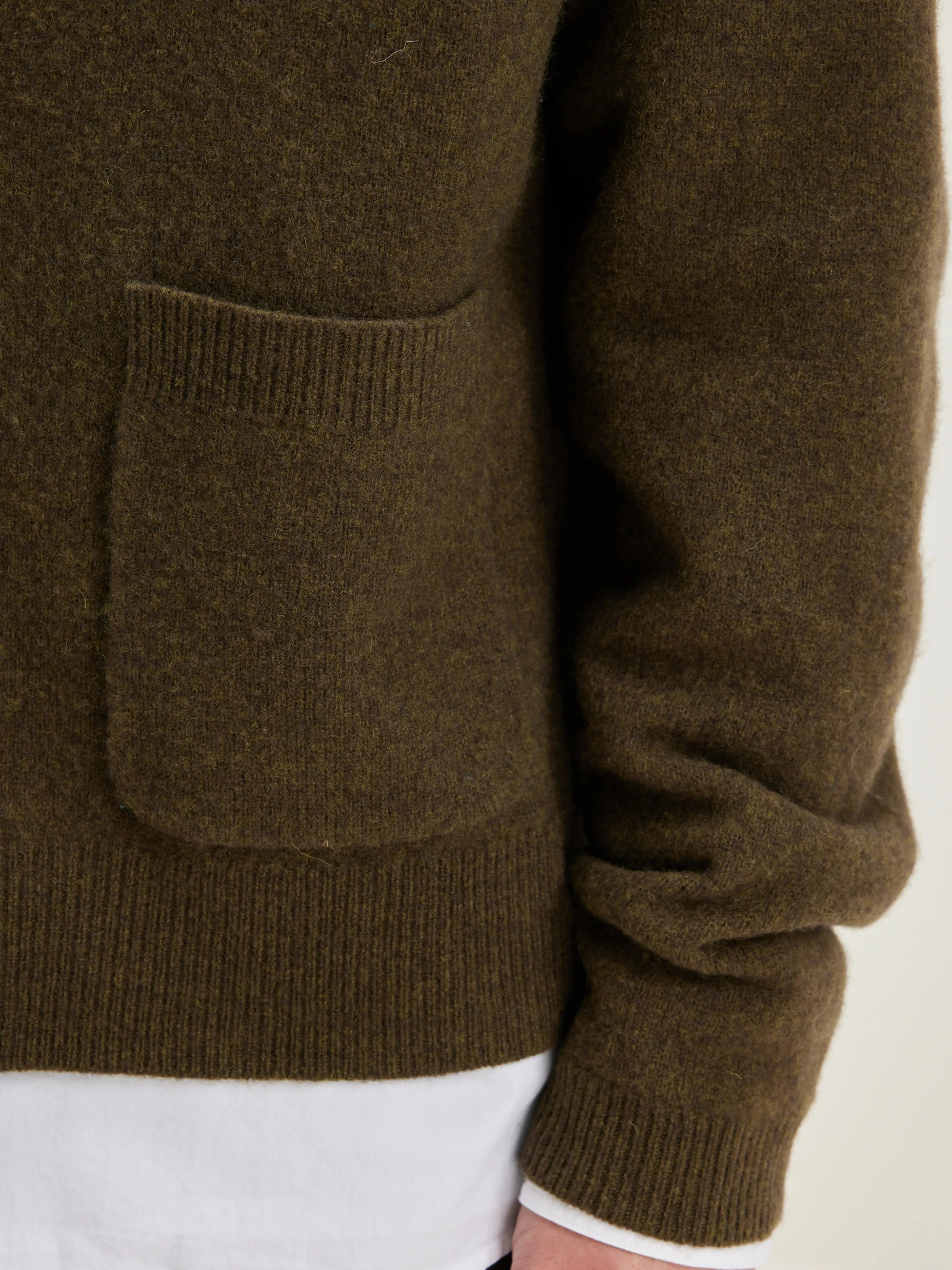 Geican v-neck cardigan (242 / M / MILITARY)