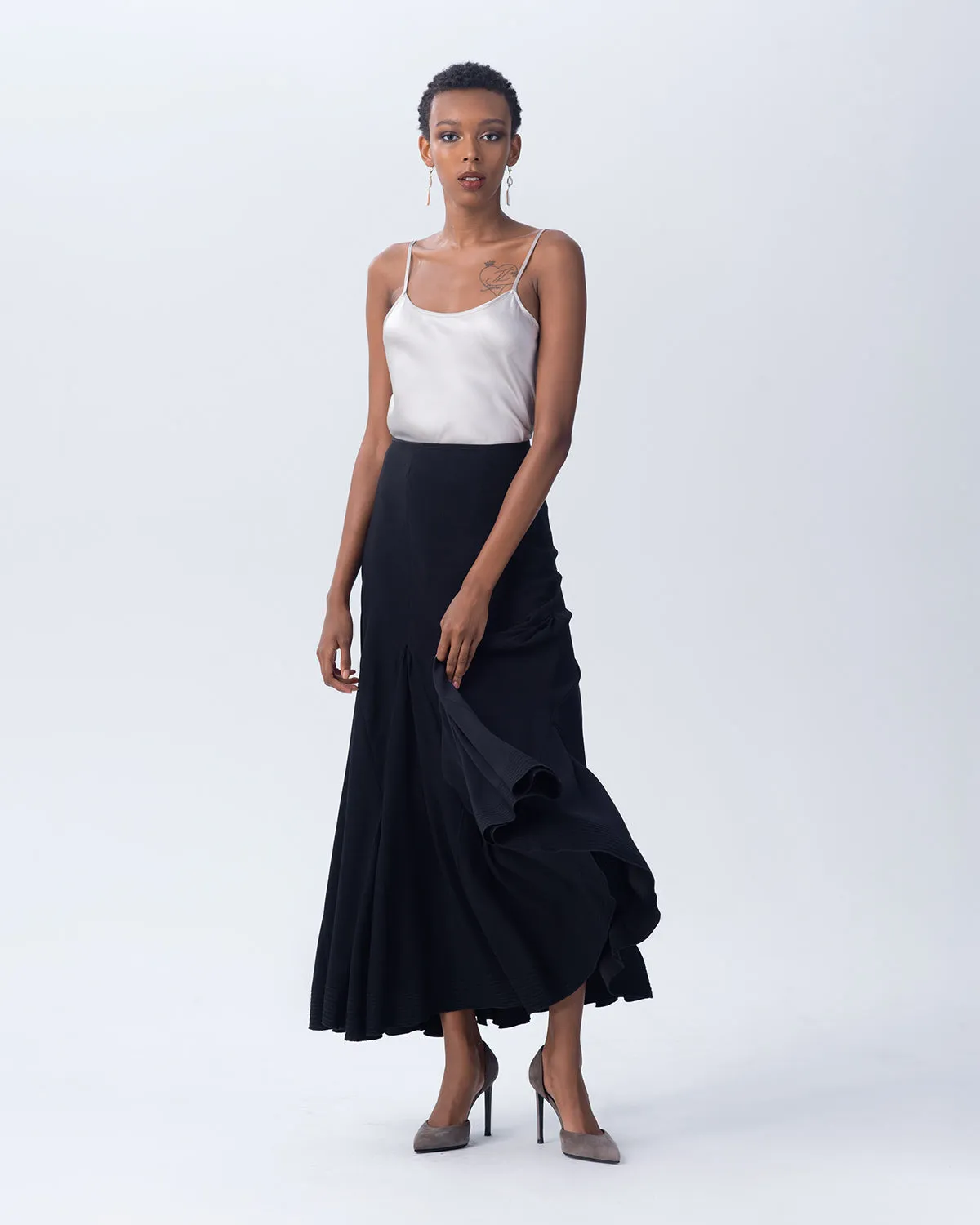 Harlequin Skirt in Rayon