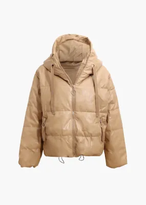 Hooded Bubble Jacket