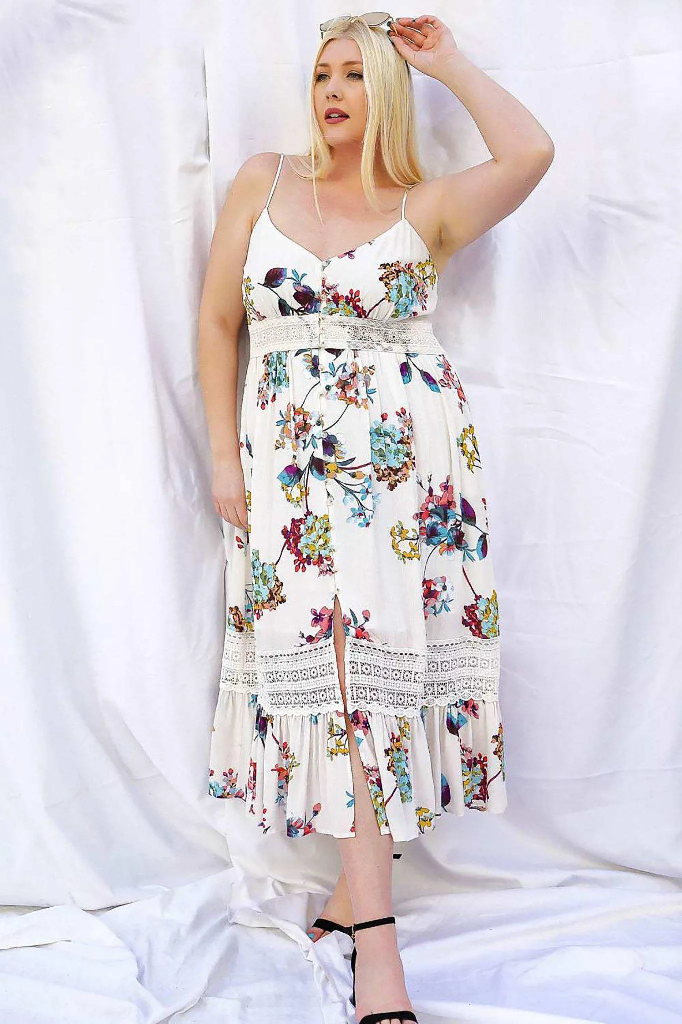 Leah Floral Sundress