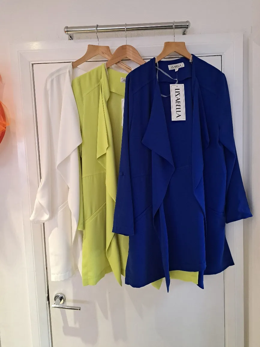 Longline casual jacket