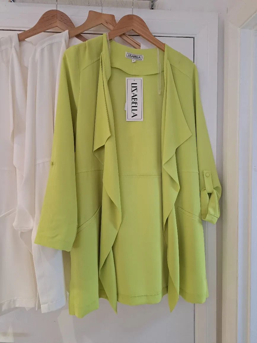 Longline casual jacket