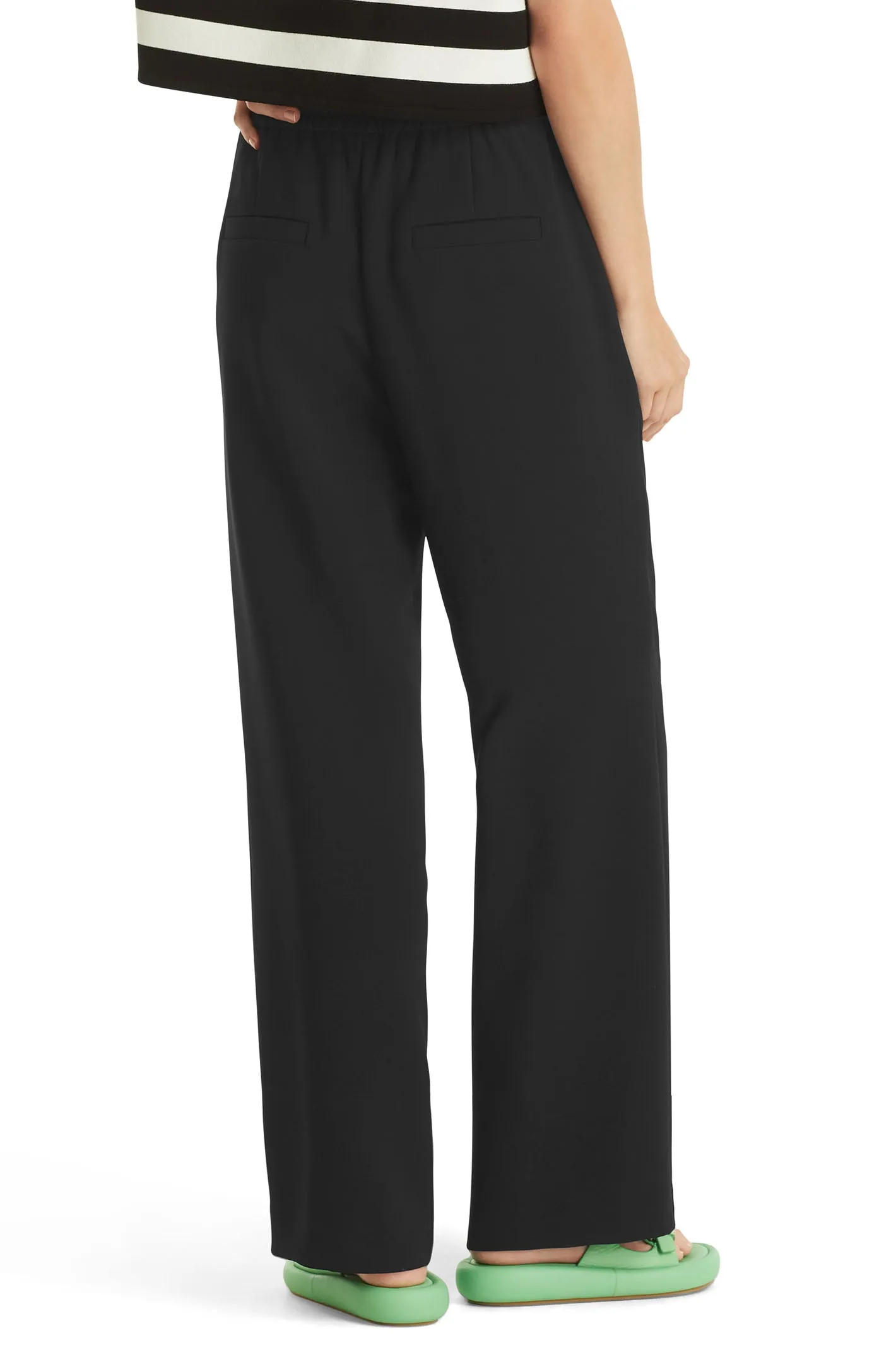 Marc Cain WP 81.15 W65 900 Black Washington Wide Fit Trousers