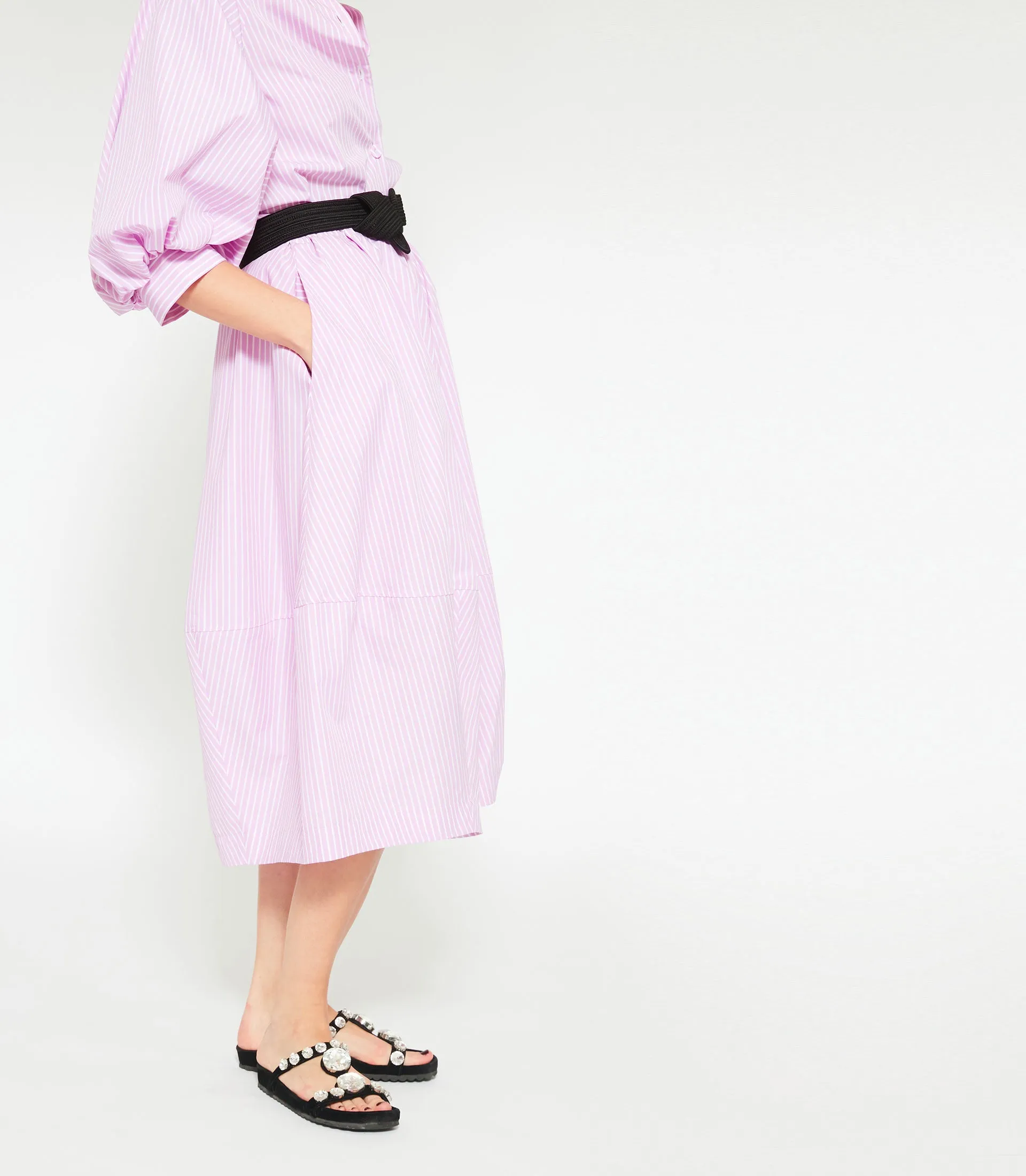 NARDY SKIRT - Ben stripe Orchid Pink