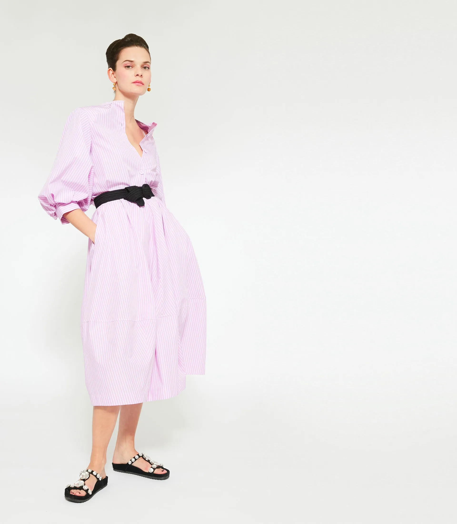 NARDY SKIRT - Ben stripe Orchid Pink