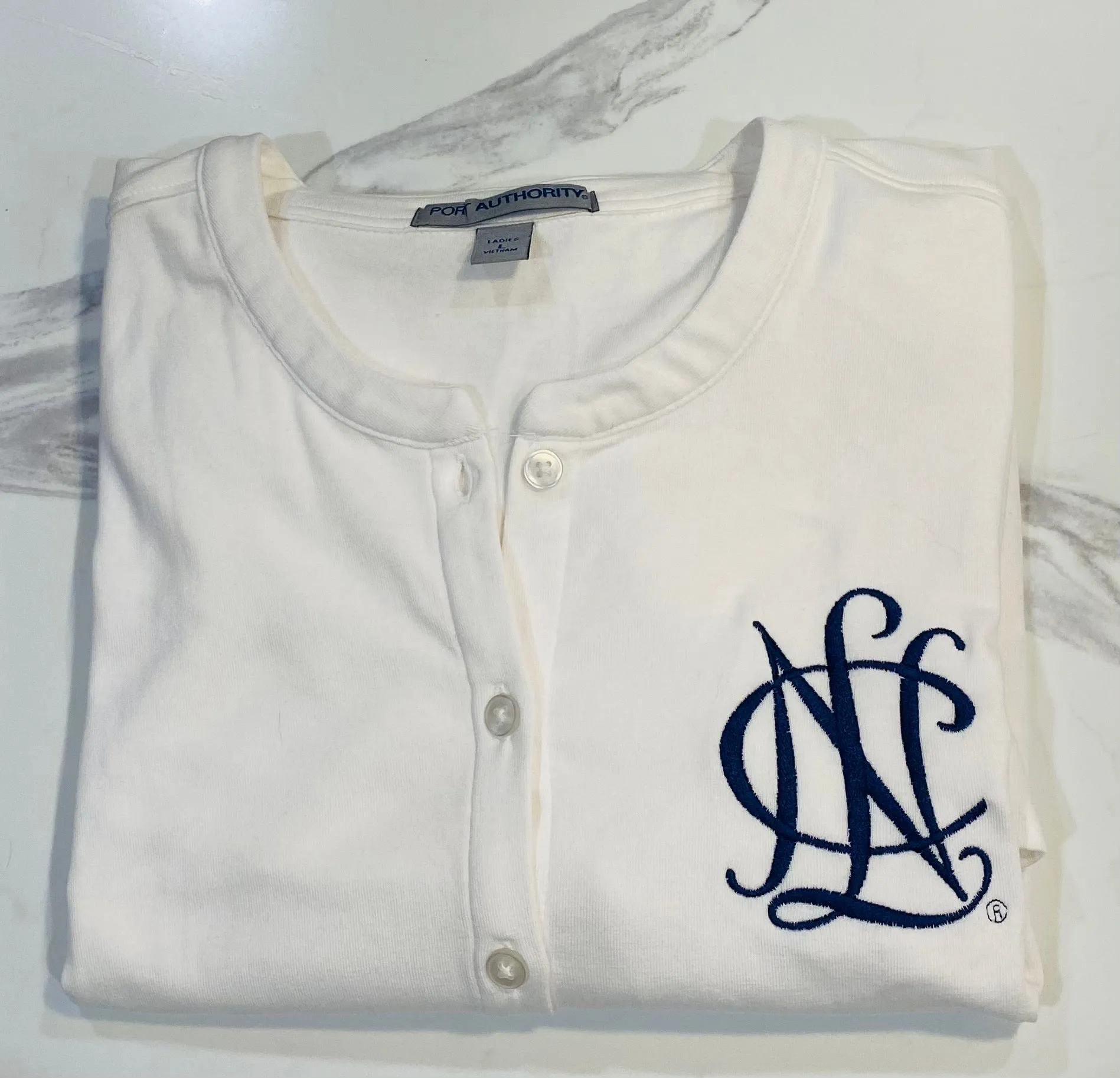National Charity League Cotton Modal Stretch Lightweight Cardigan