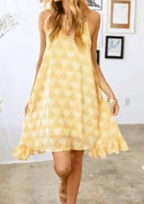 Printed Mini Sundress