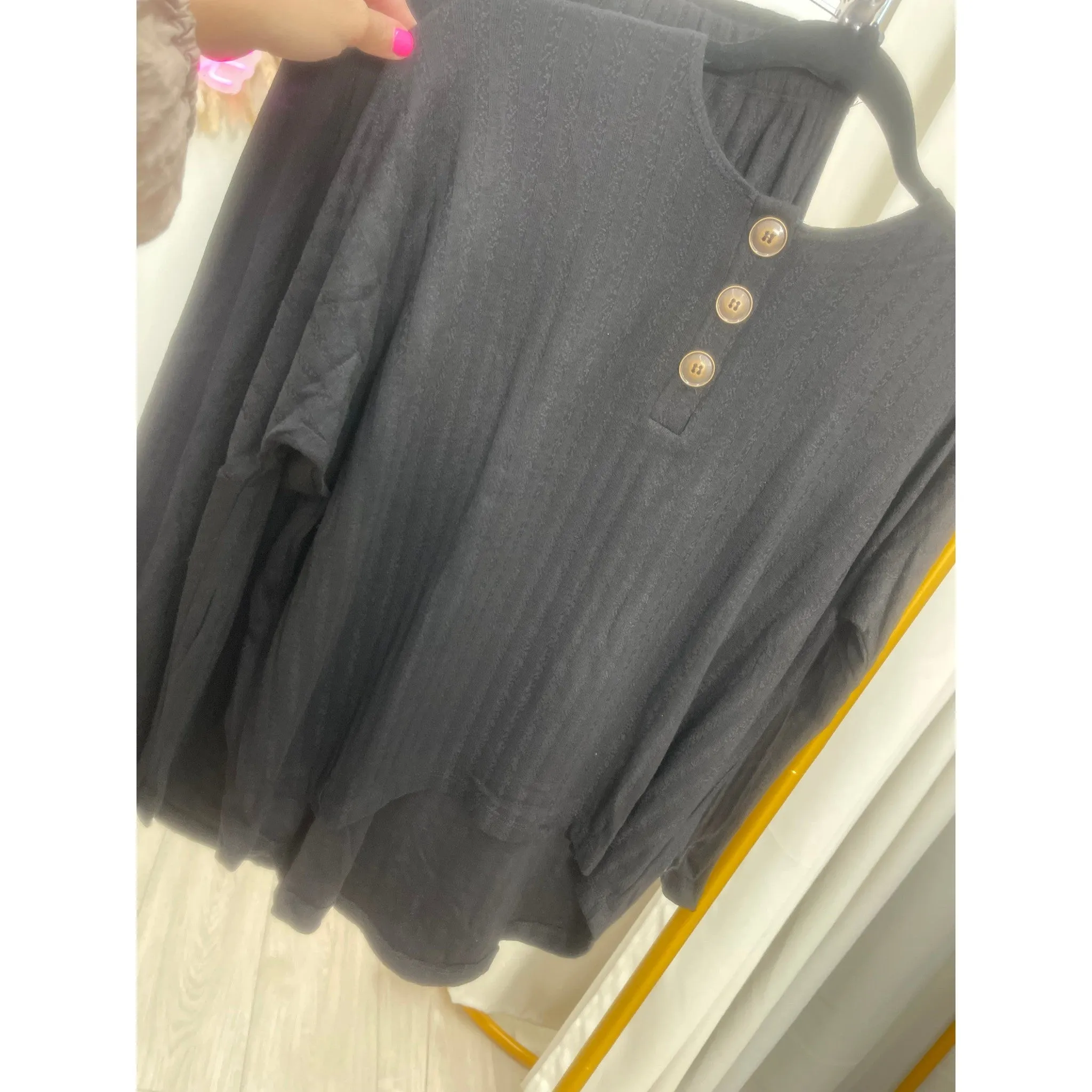 Relaxed Top/Skirt Set