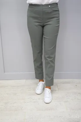 Robell Bella Army Green 7/8 Trousers  881 -  51568 5499 881