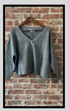 Shimmering Grey Cardigan