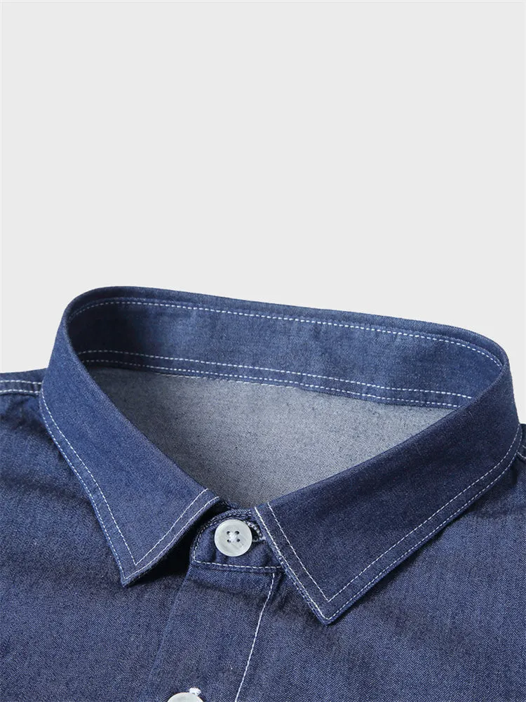 Summer Denim Casual Shirt