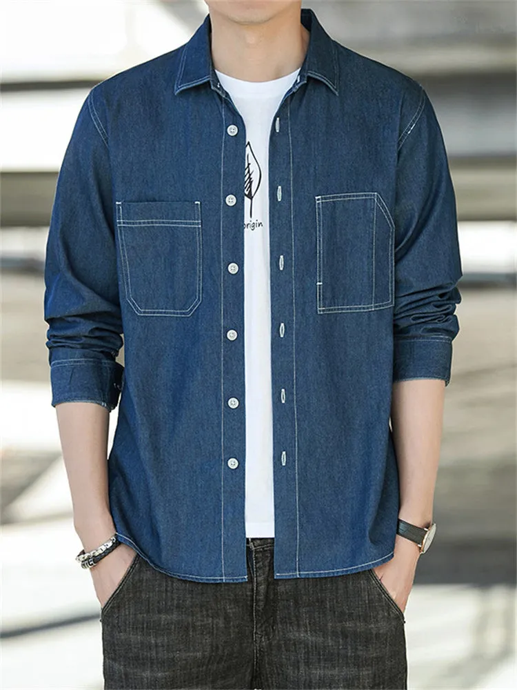 Summer Denim Casual Shirt