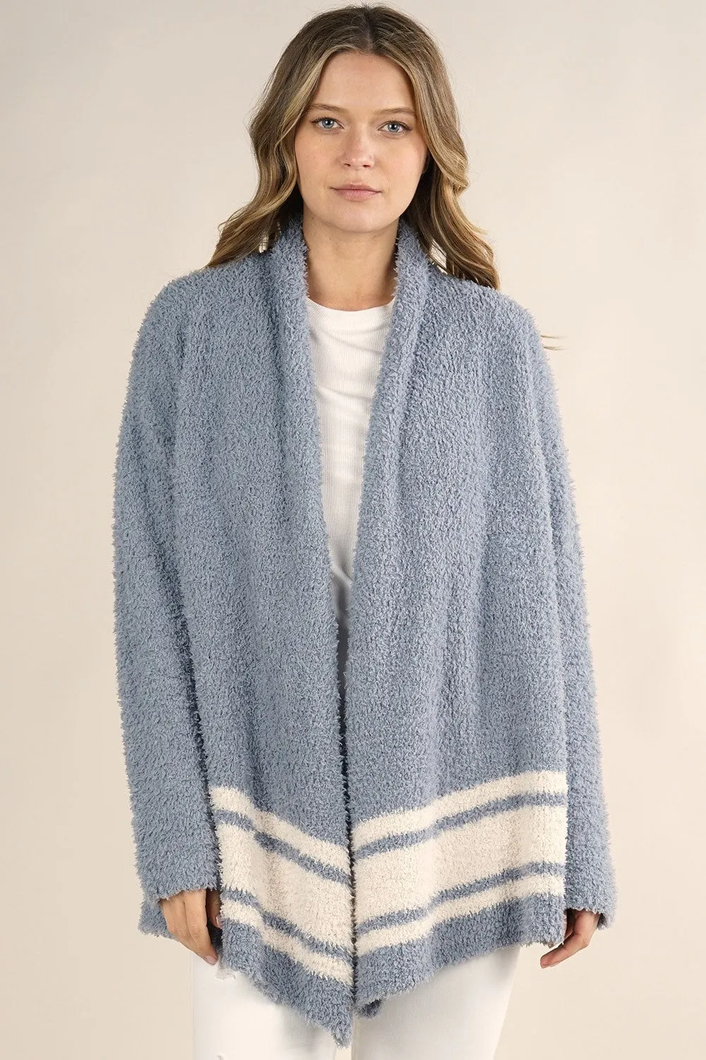 Super Soft Shawl Collar Drape Cardigan