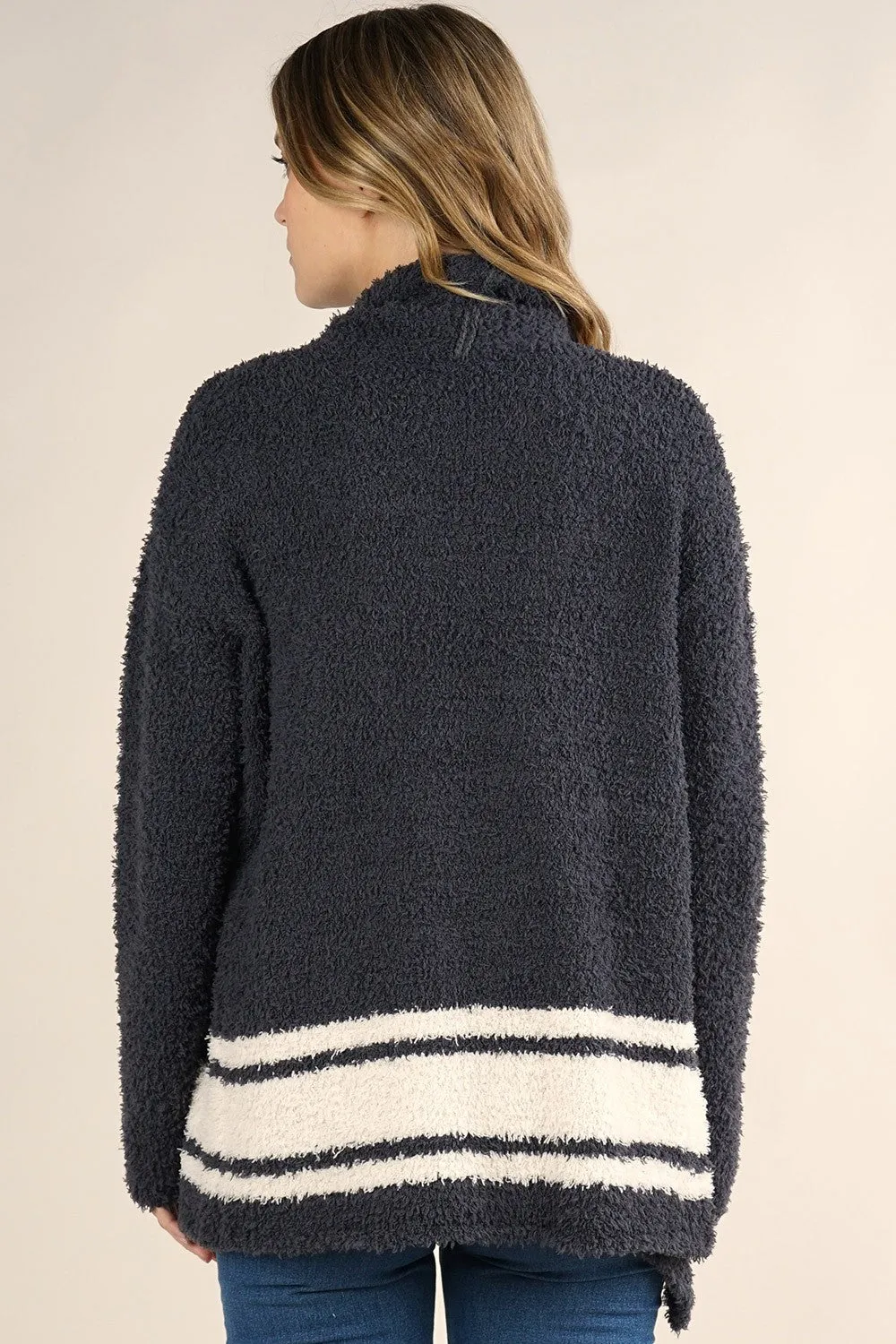 Super Soft Shawl Collar Drape Cardigan