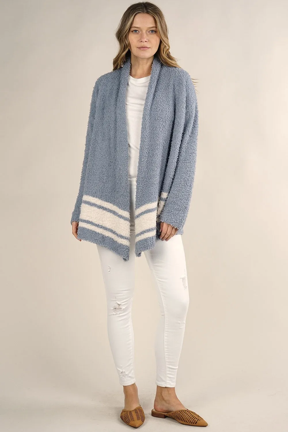 Super Soft Shawl Collar Drape Cardigan