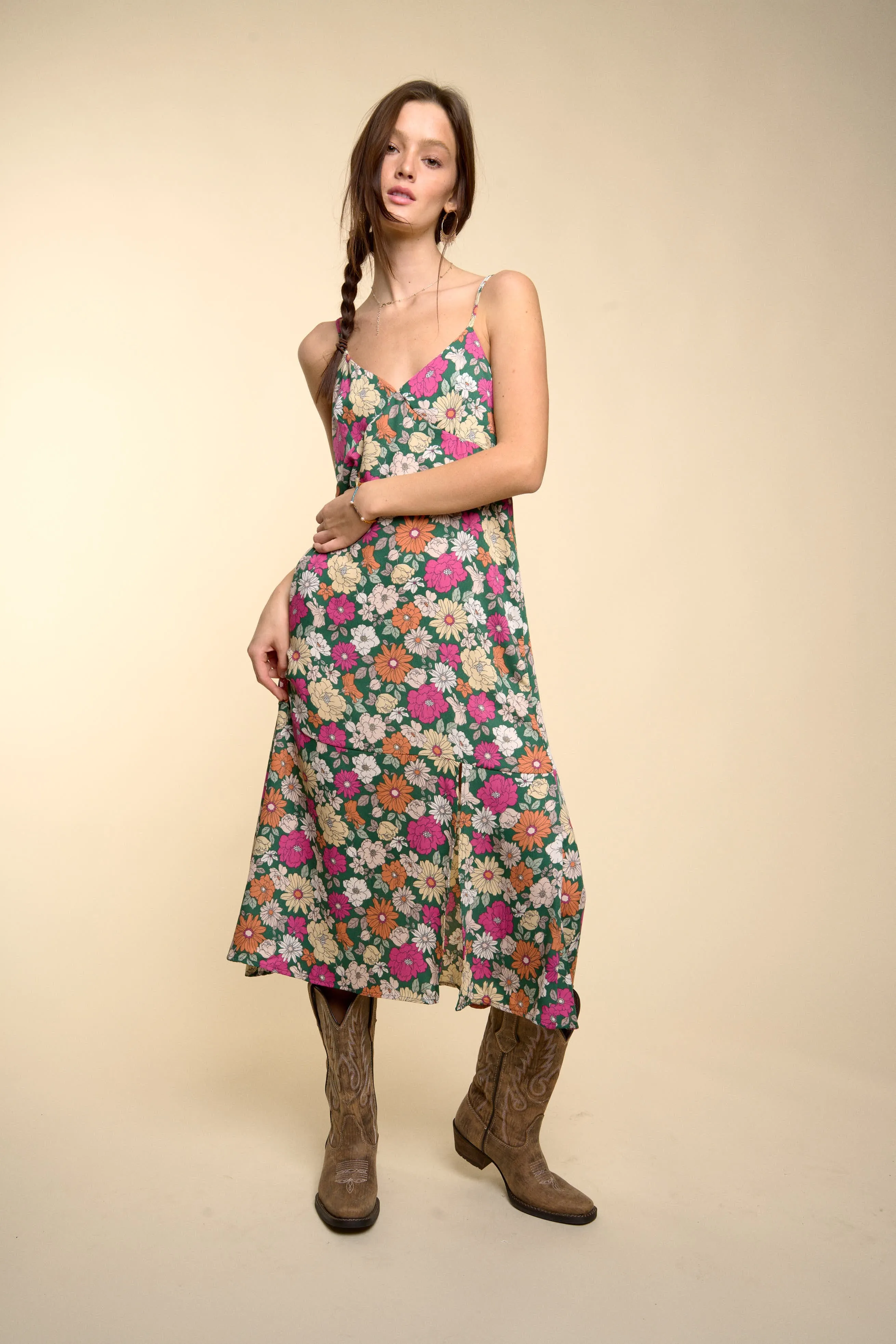 Take it Back Floral Sundress