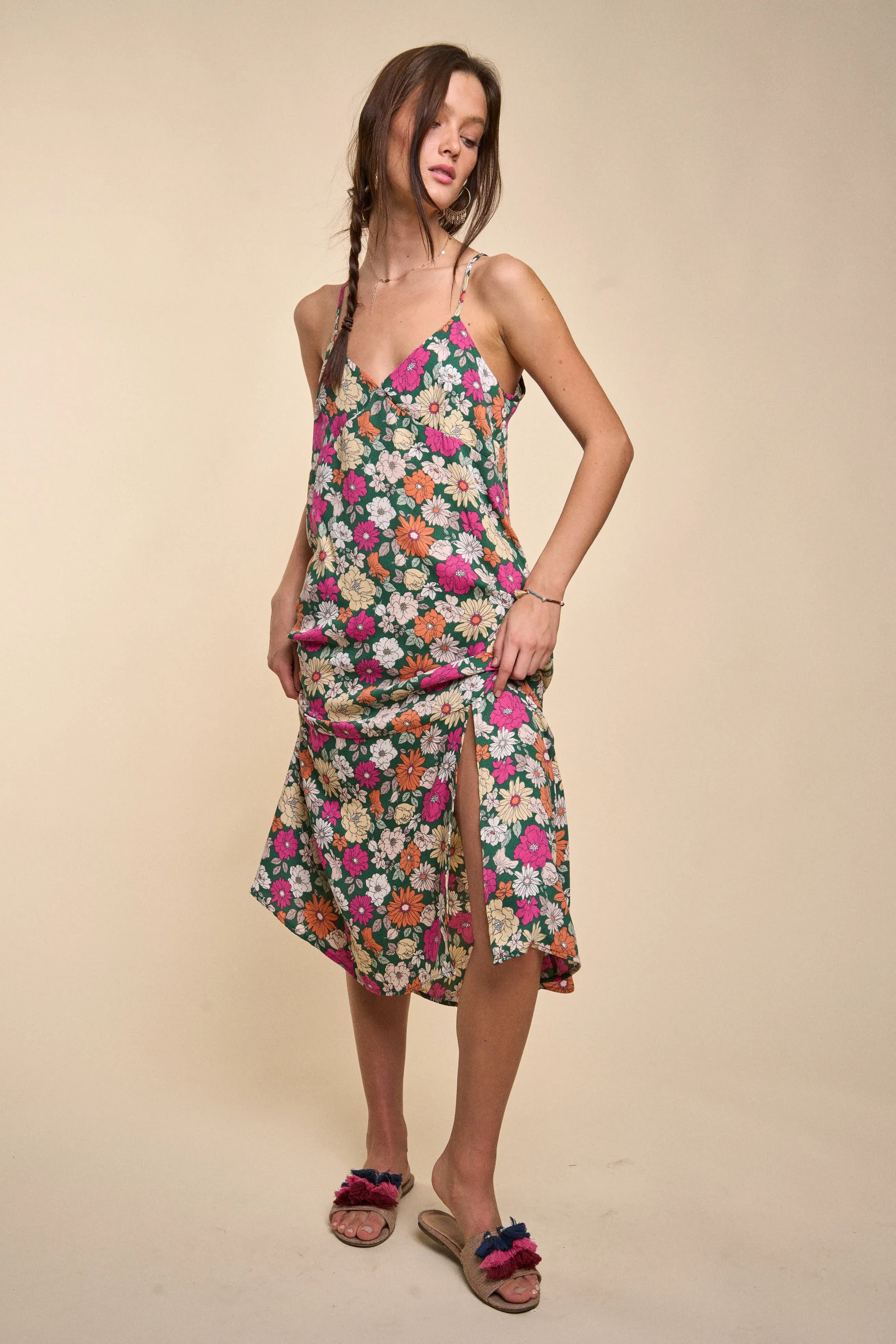 Take it Back Floral Sundress