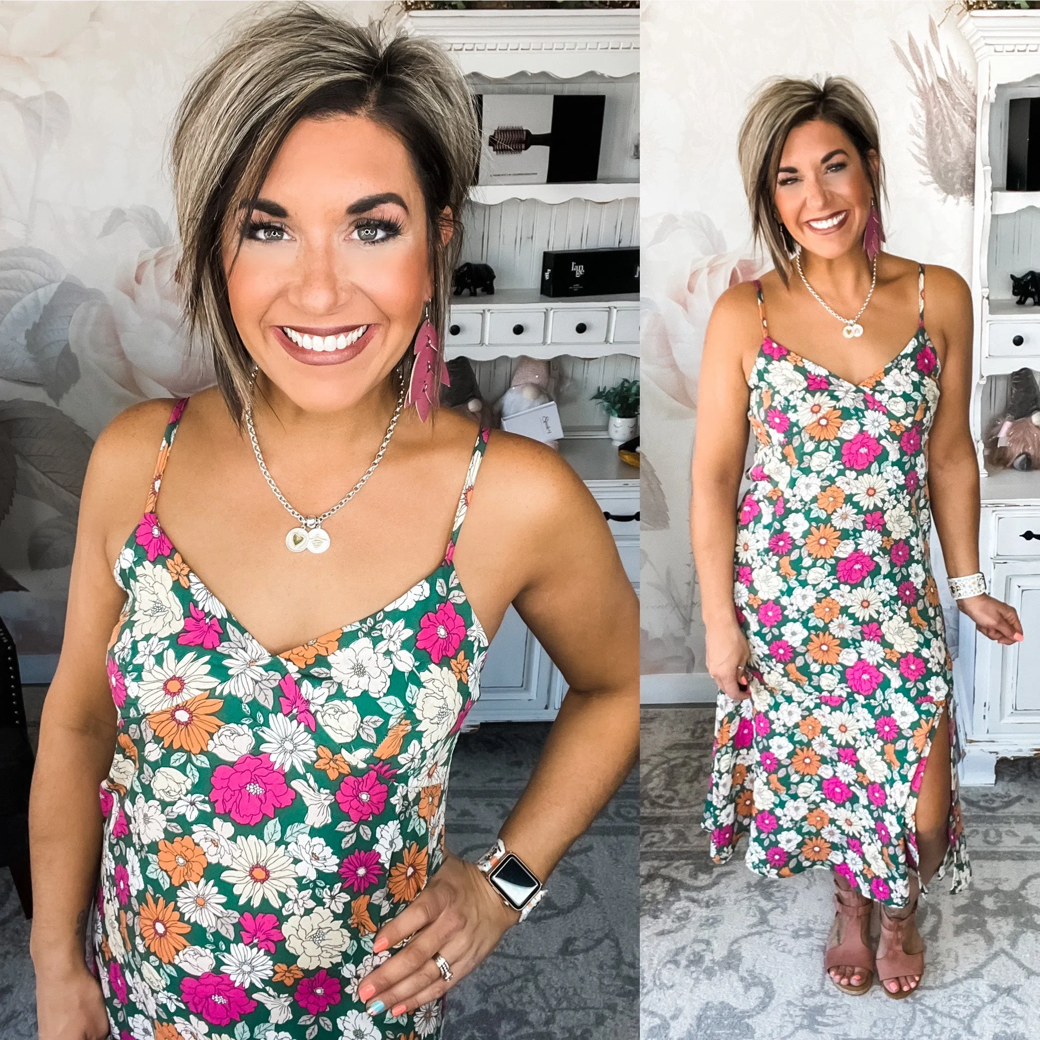 Take it Back Floral Sundress
