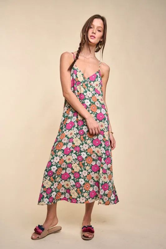 Take it Back Floral Sundress