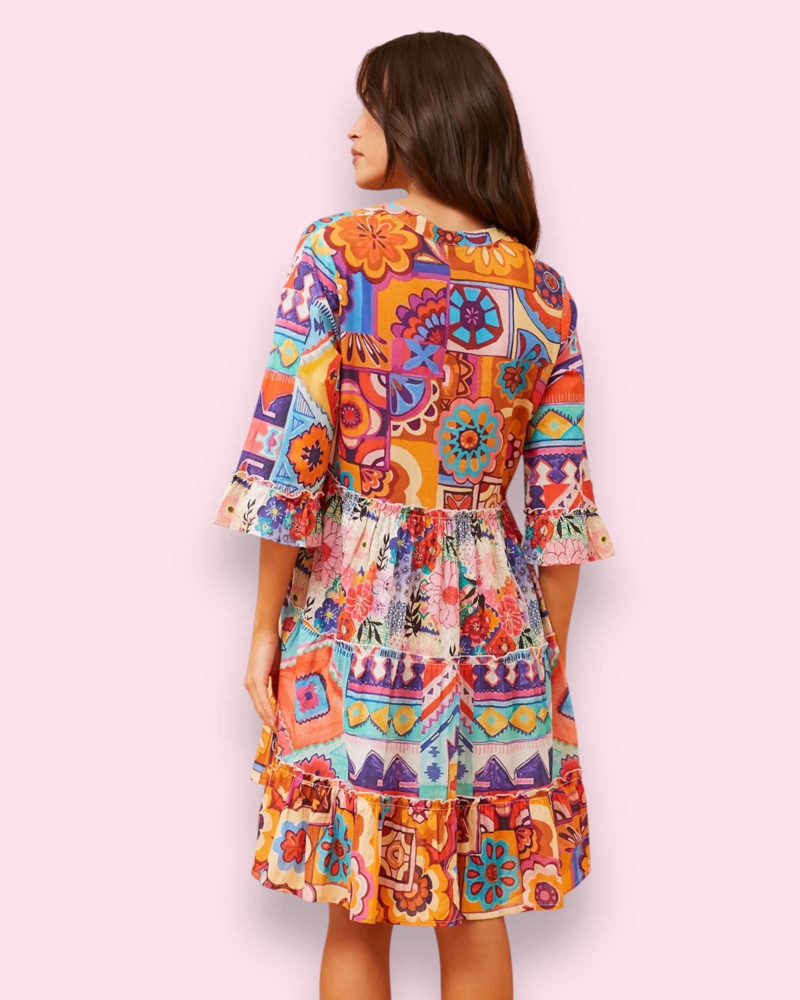 Temperance Patchwork Dress