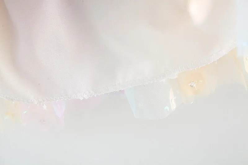 The Pastel Flowy Rainbow Butterfly Dress for Baby And Toddler Girls