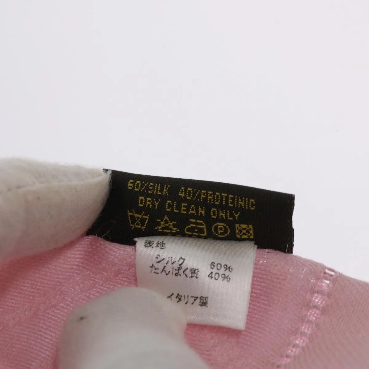 Trendy Inspired Louis Vuitton Monogram Scarf Silk Pink Lv Auth Ep1497