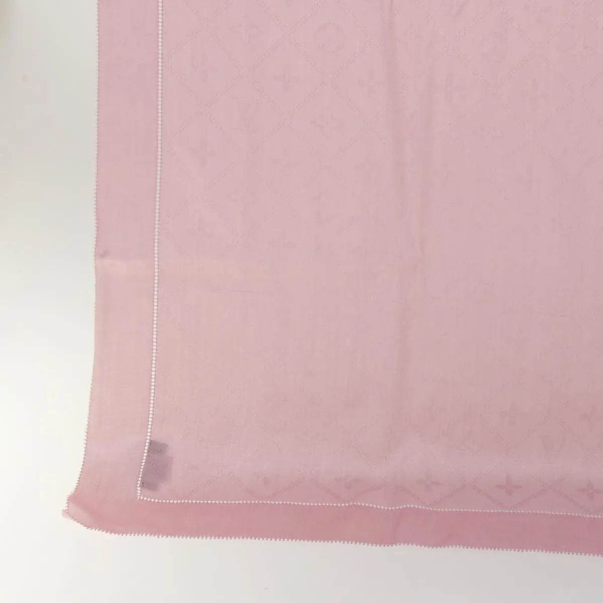 Trendy Inspired Louis Vuitton Monogram Scarf Silk Pink Lv Auth Ep1497