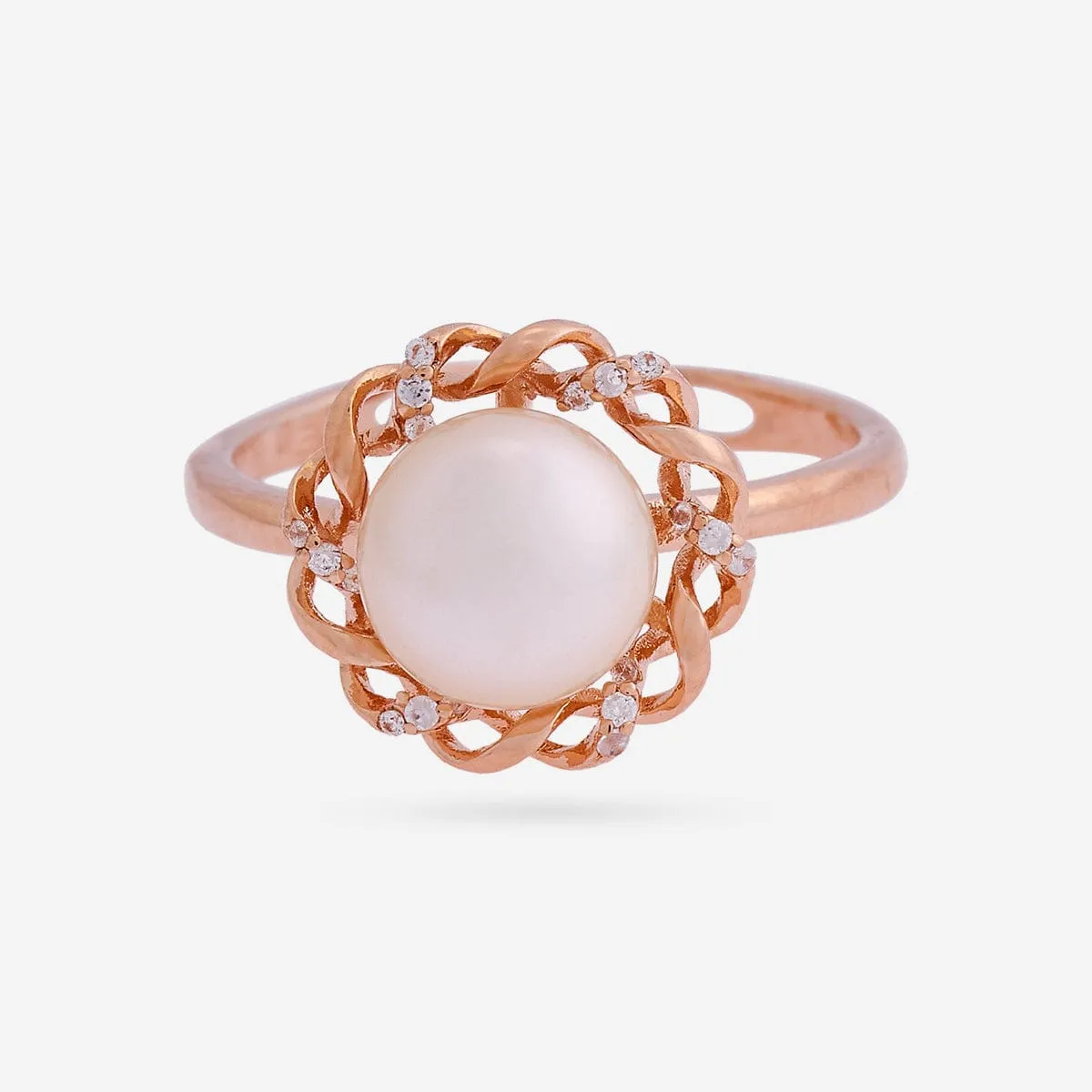Trendy Pearl Finger Ring 174214
