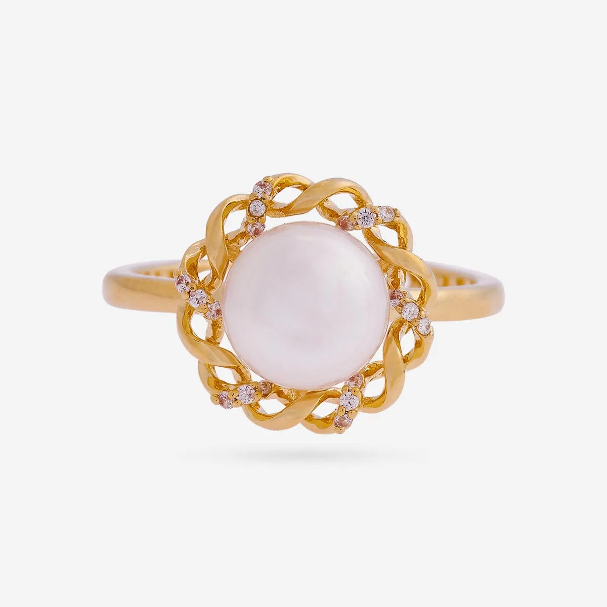Trendy Pearl Finger Ring 174214